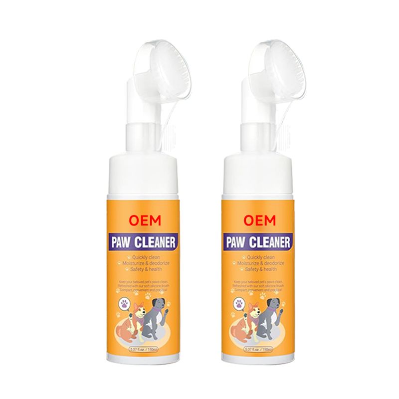 OEM pet paw cleaner quickly clean 150ml