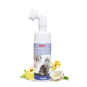 OEM pet black chin dry cleaning mousse 150ml