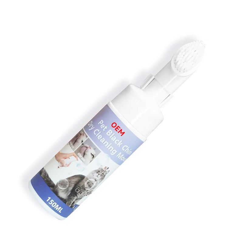 OEM pet black chin dry cleaning mousse 150ml