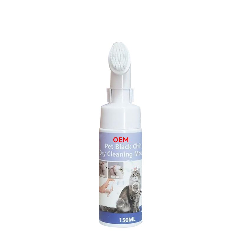 OEM pet black chin dry cleaning mousse 150ml