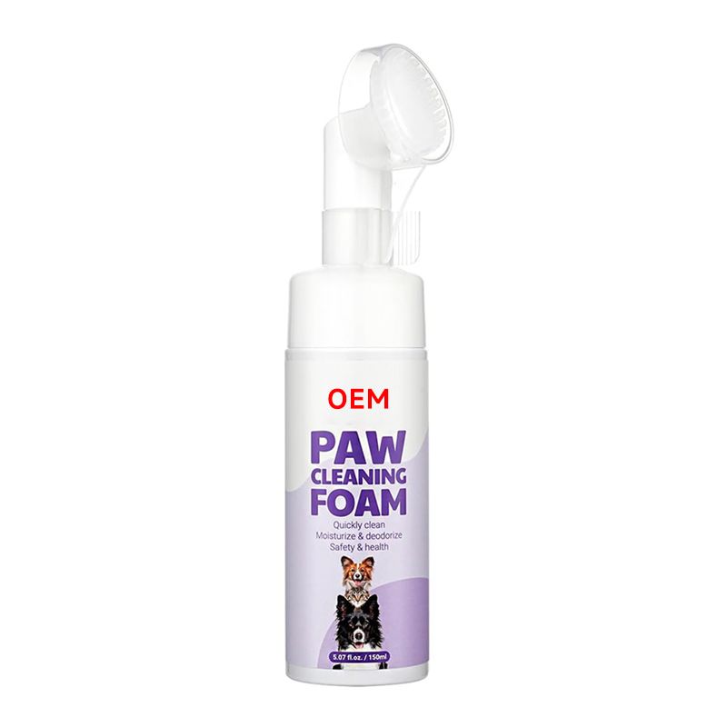 OEM pet paw cleaning foam 150ml