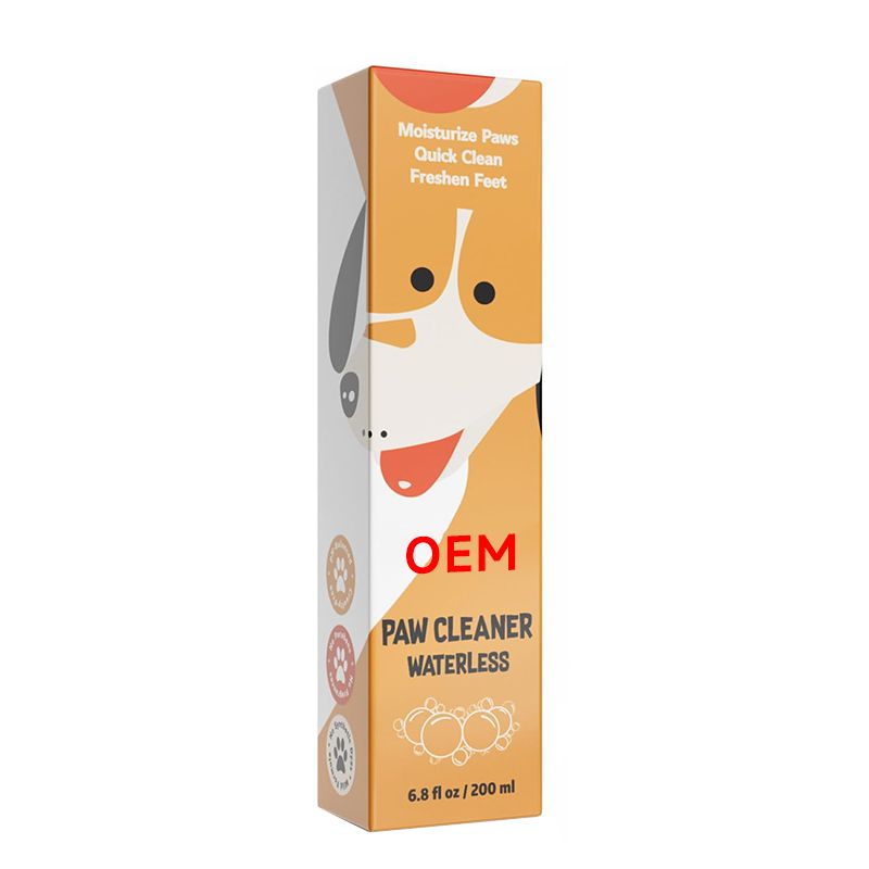 OEM pet paw cleaner waterless 200ml