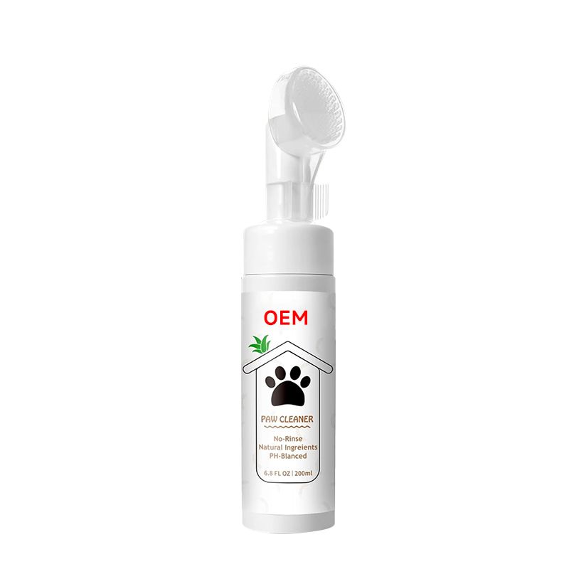 OEM pet paw cleaner no-rinse 200ml