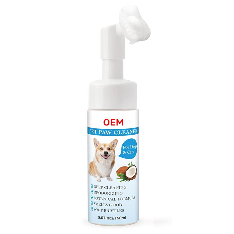 OEM pet paw cleaner for dogs and cats 150ml