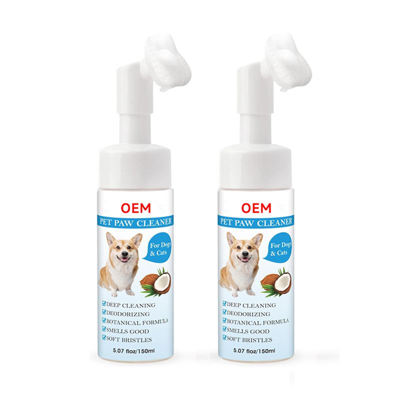 OEM pet paw cleaner for dogs and cats 150ml