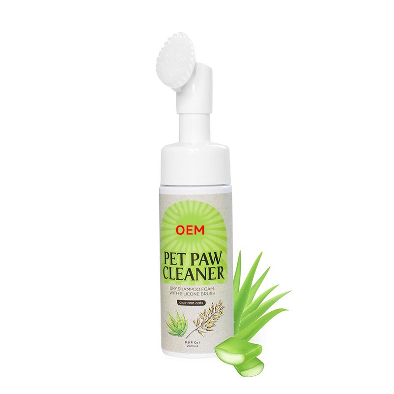 OEM pet paw cleaner- aloe and oats Formula 200ml