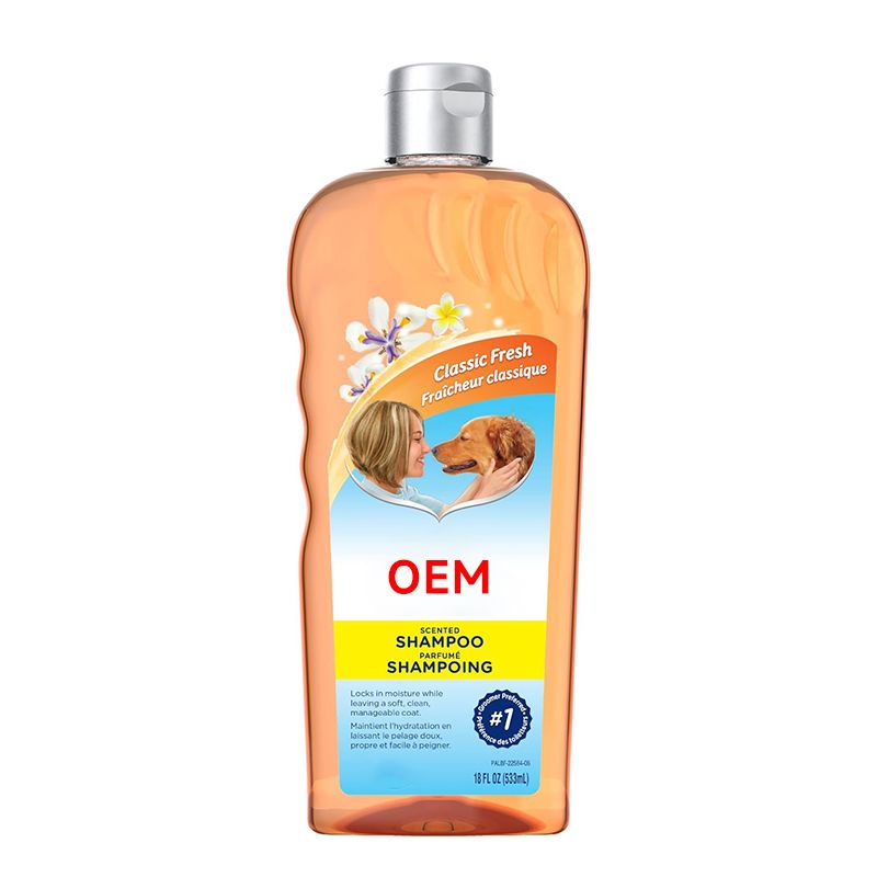 OEM Pet Scented Shampoo long lasting fresh scent 500ml