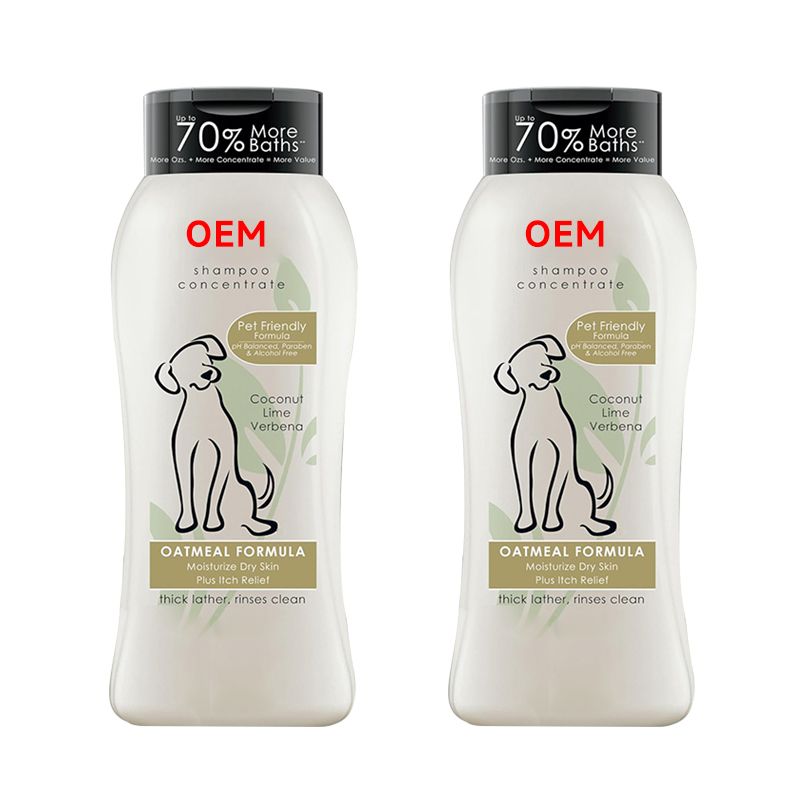 OEM pet shampoo oatmeal formula 500ml