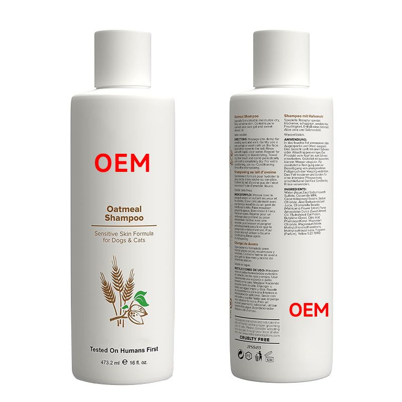 OEM oatmeal shampoo sensitive skin formulafor dogs & cats 500ml