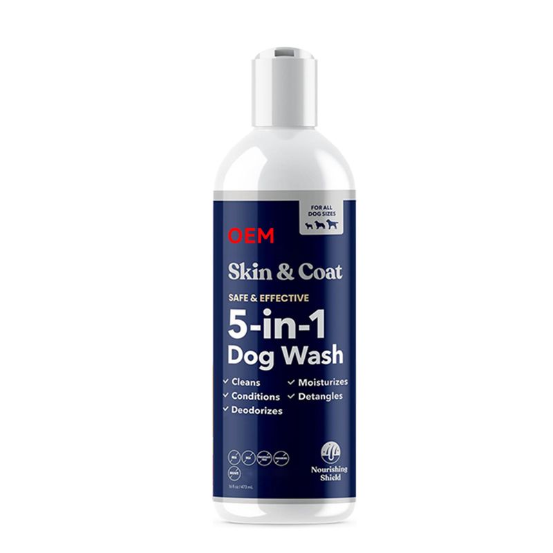 OEM safe&effective 5-in-1 dog wash pet shampoo 500ml