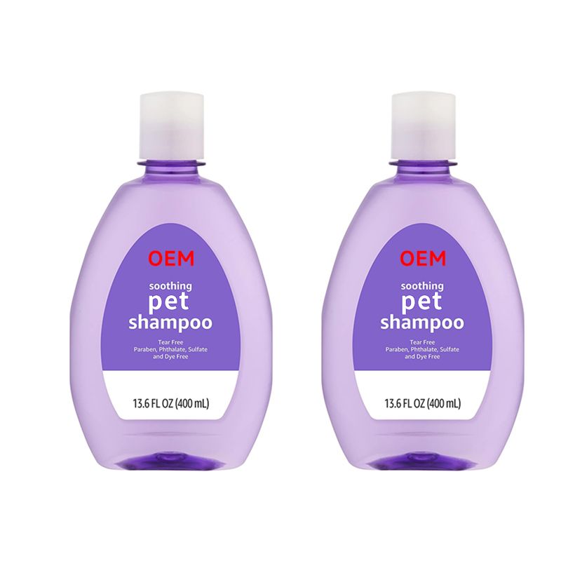 OEM soothing pet shampoo safe formula 500ml