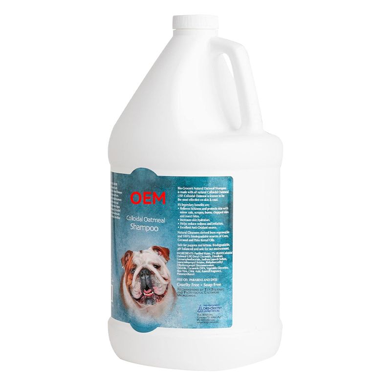 OEM Pet cleaning shampoo with dogs and cats