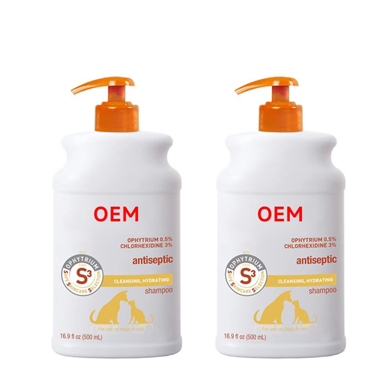 OEM pet shampoo-cleansing and hydrating 500ml