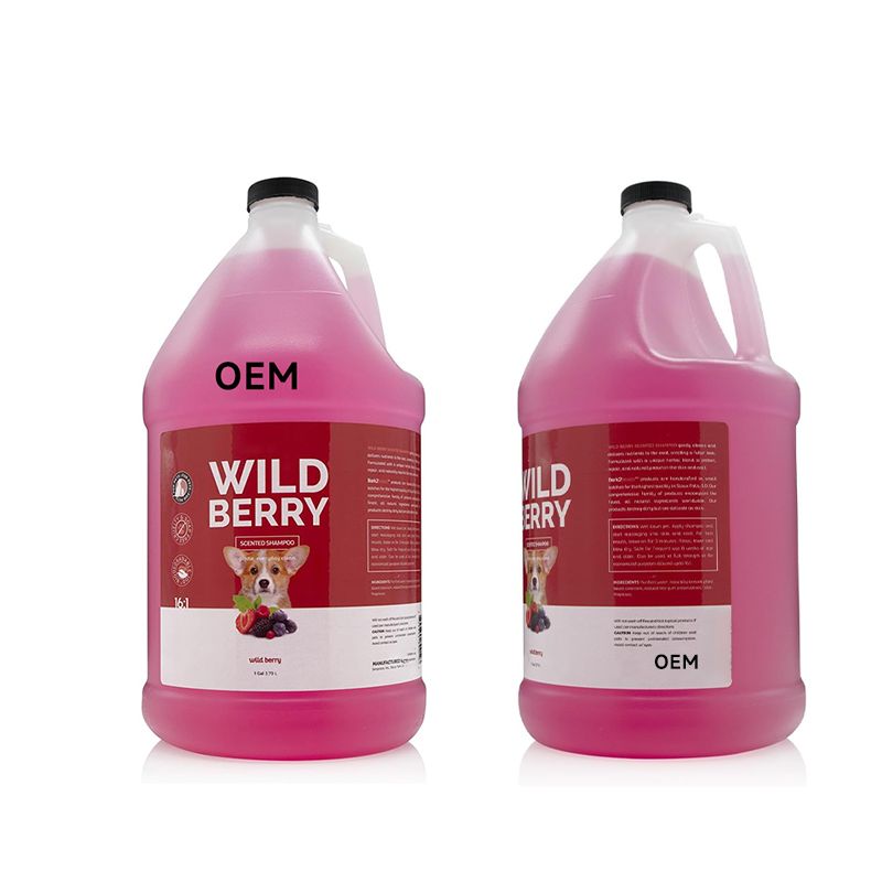 OEM scented pet shampoo with long-lasting scent 4L