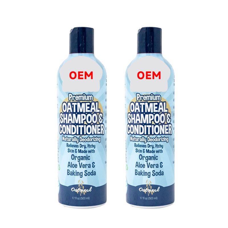 OEM premium oatmeal shampoo&conditioner for pet 500ml