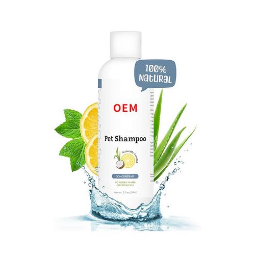 OEM pet shampoo natually herbal Formula