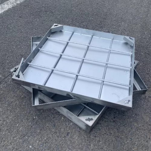 304 stainless steel invisible manhole cover Square sewer decorative manhole cover