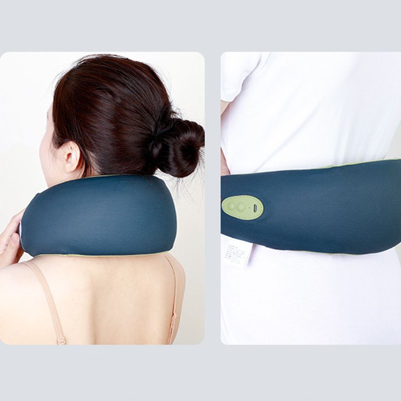 Electric U-Shaped Massage Pillow Neck Protector Portable Easy Operation