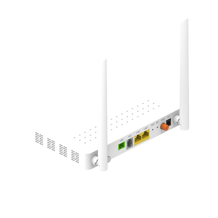 Latest Version High Quality ZX8112WT Wifi Onu Gpon Onu 1GE+1FE+ 1POTS+2.4GWiFi+1RF HGU terminal devices