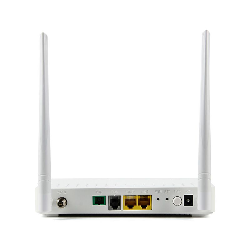 Latest Version High Quality ZX8112WT Wifi Onu Gpon Onu 1GE+1FE+ 1POTS+2.4GWiFi+1RF HGU terminal devices