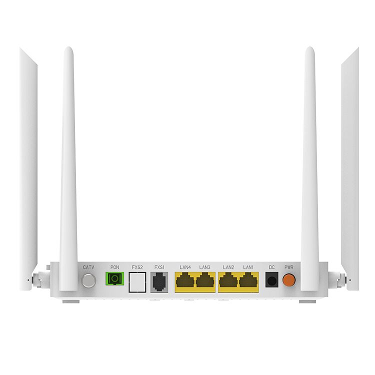 Popular Customized Dual Band Wifi Onu English Firmware with 4Ge+1Pots+2.4G & 5G Wifi+1RF ONU