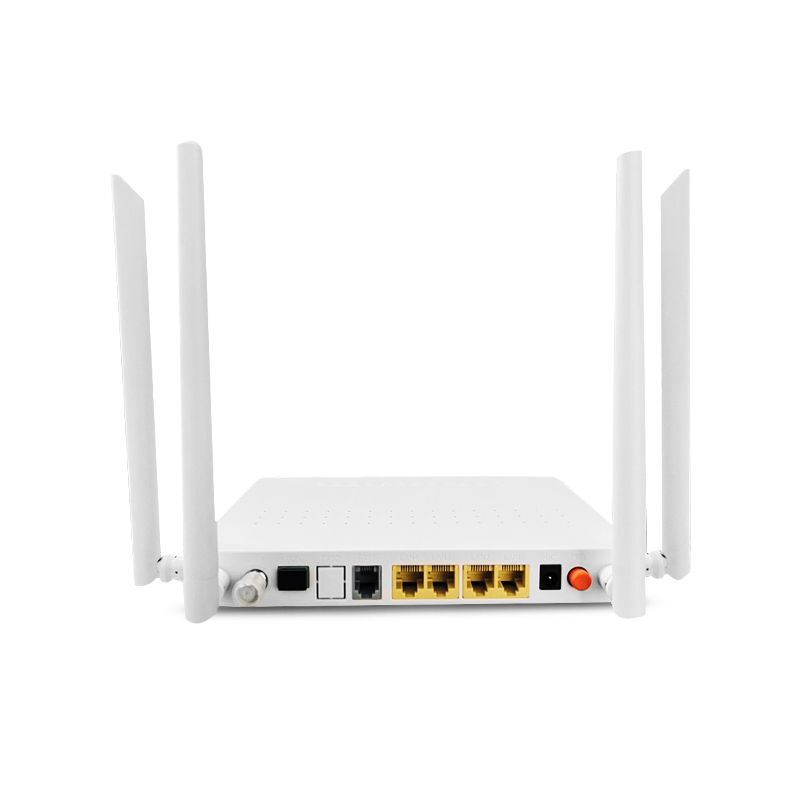 Popular Customized Dual Band Wifi Onu English Firmware with 4Ge+1Pots+2.4G & 5G Wifi+1RF ONU