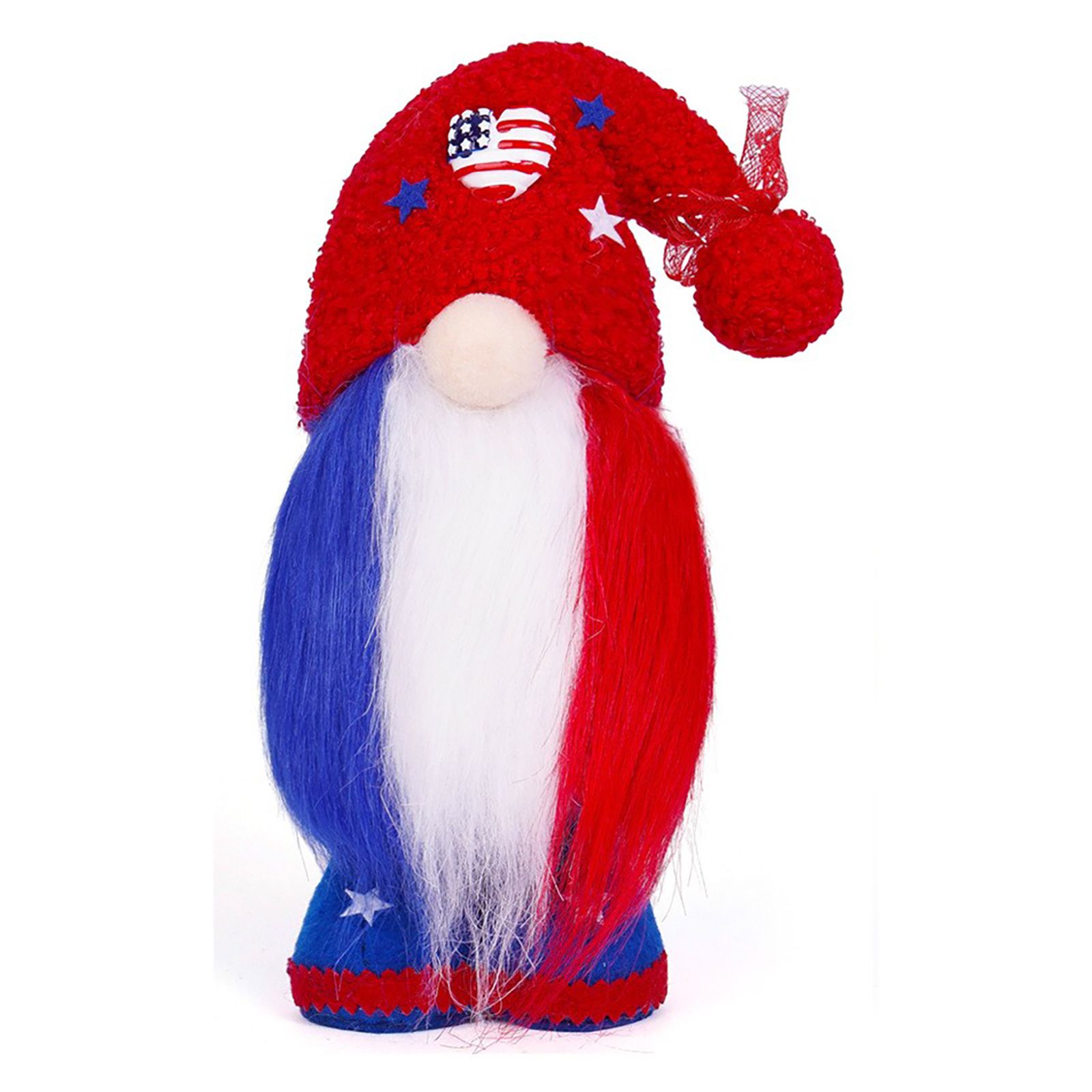 Hot Cute Christmas Faceless Doll Ornament For American Independence Day Party Decoration