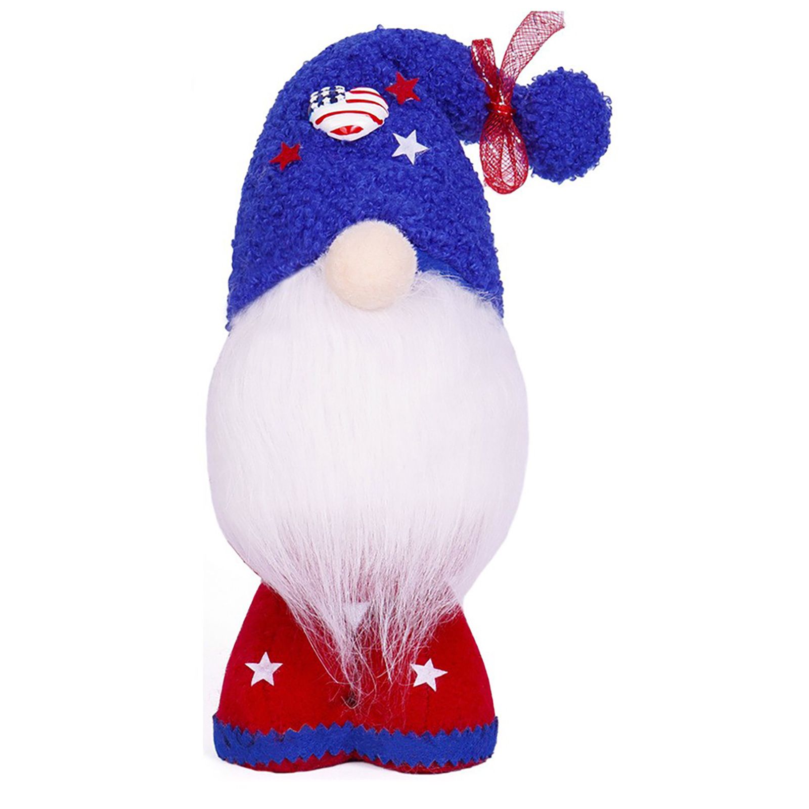 Hot Cute Christmas Faceless Doll Ornament For American Independence Day Party Decoration