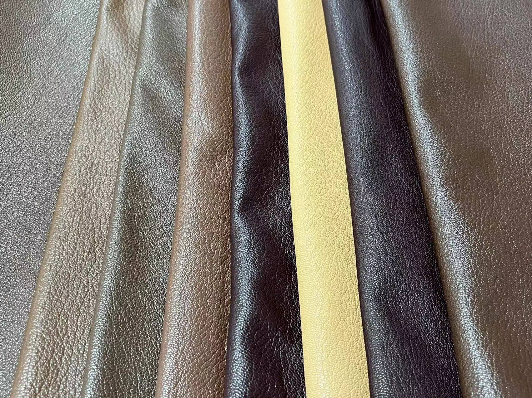 GOAT Skin Natural shrunken grain leather Natural Skin Pattern