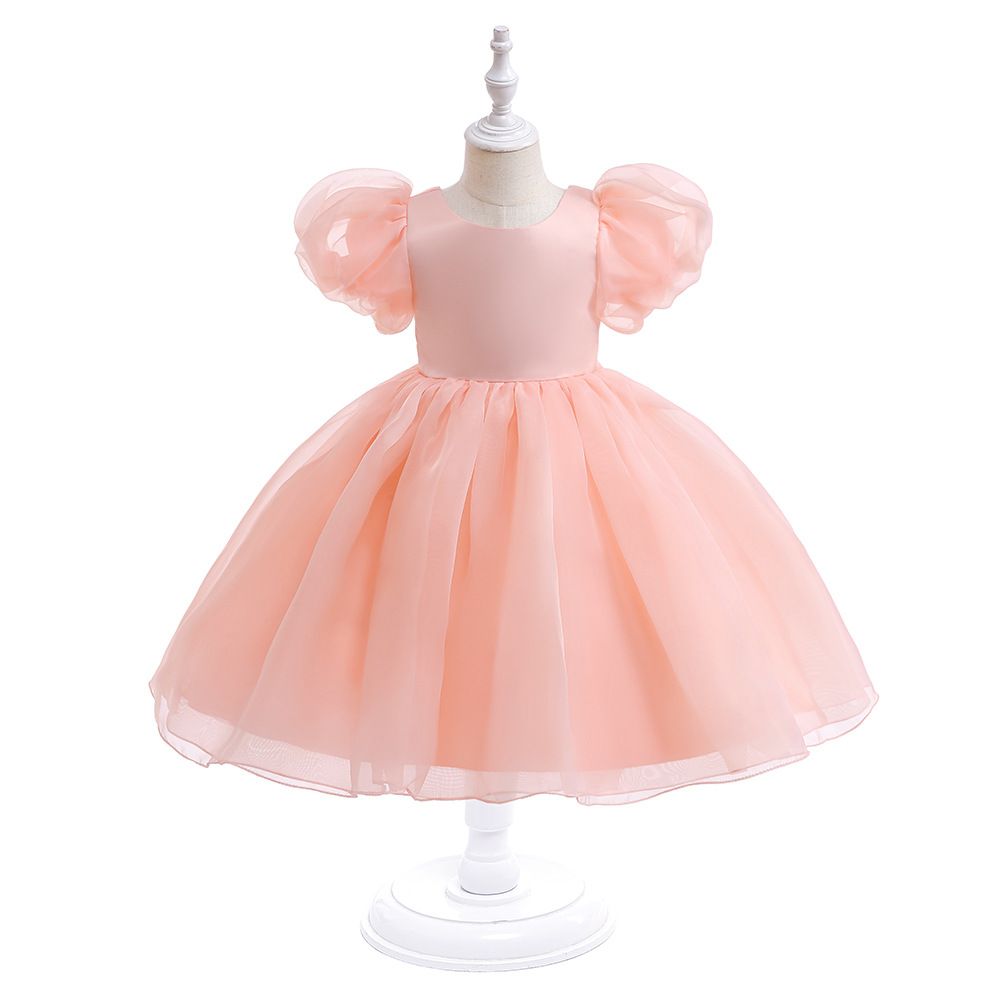 Luxury Princess Party Dress Backless Tulle Ball Gown, Ideal for Birthdays for Children's and Party Dress