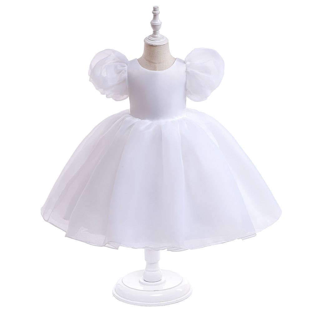 Luxury Princess Party Dress Backless Tulle Ball Gown, Ideal for Birthdays for Children's and Party Dress