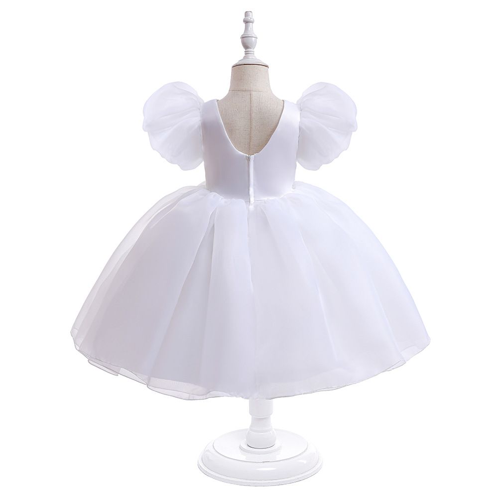 Luxury Princess Party Dress Backless Tulle Ball Gown, Ideal for Birthdays for Children's and Party Dress