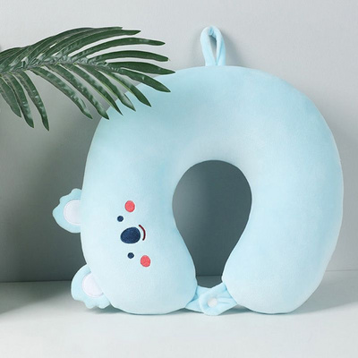 Cartoon Cute Pet U-Shaped Pillow Travel Portable Office Nap Wholesale