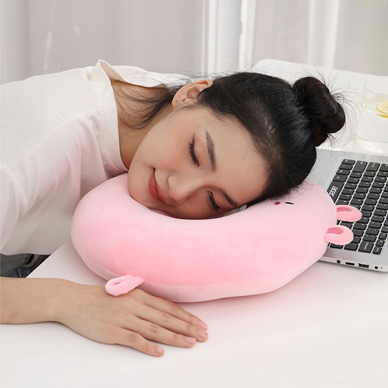 Cartoon Cute Pet U-Shaped Pillow Travel Portable Office Nap Wholesale