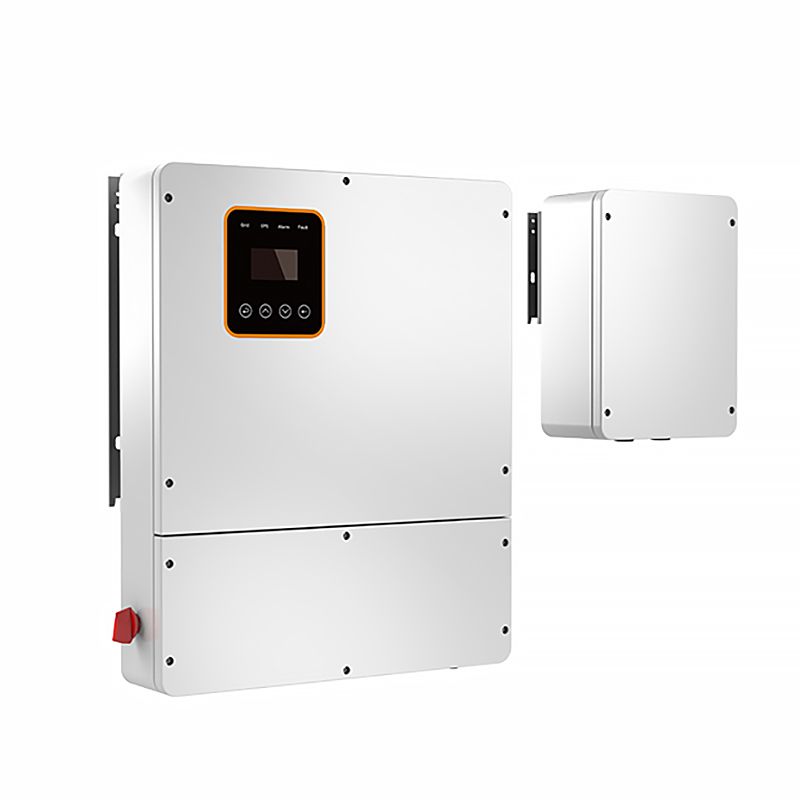 Customizable Light Weight 6kw Home Solar System MPPT On/Off Hybrid Solar Inverter