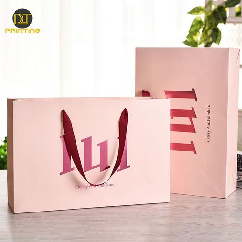 Free Design Custom Wine Paper Bags With Handles Packaging Bag