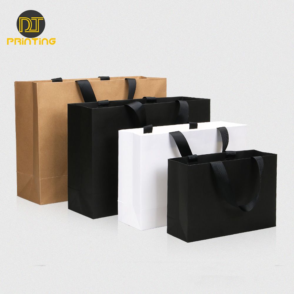 Machines making kraft paper bag wholesale kraft food packing bag with handle