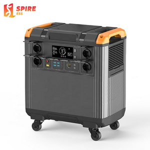 3000W 5376WH High Capacity 4h Charging Time Home Energy Storage Outdoor Movable Portable LiFePO4 Power Station Solar Generators