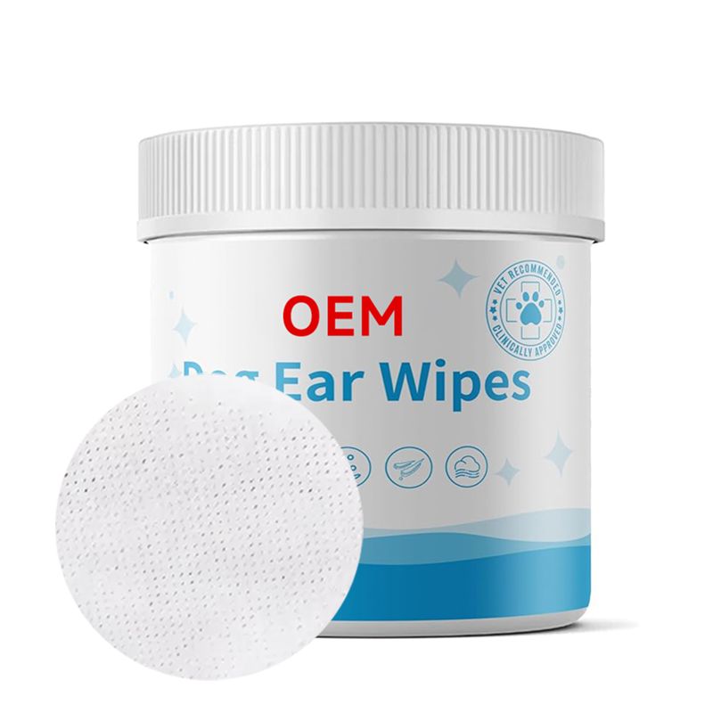 OEM dog ear wipes natural formula 120pcs