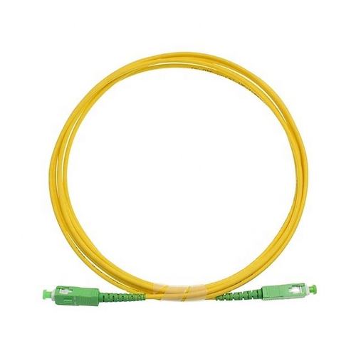 SC APC To SC APC Fiber Patch Cord SX SM G657A 2mm 3mm Drop Cable Fiber Optical Patch Cord 1M