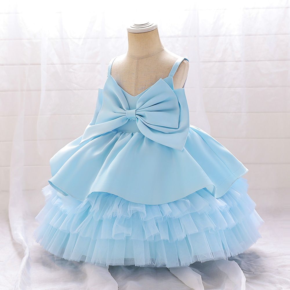 Kids dress Birthday Dress Elegant Light Tulle Princess Dress Sleeveless Party Dress Camisole