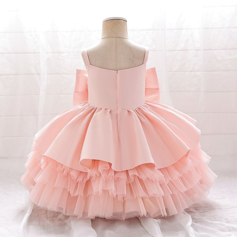 Kids dress Birthday Dress Elegant Light Tulle Princess Dress Sleeveless Party Dress Camisole