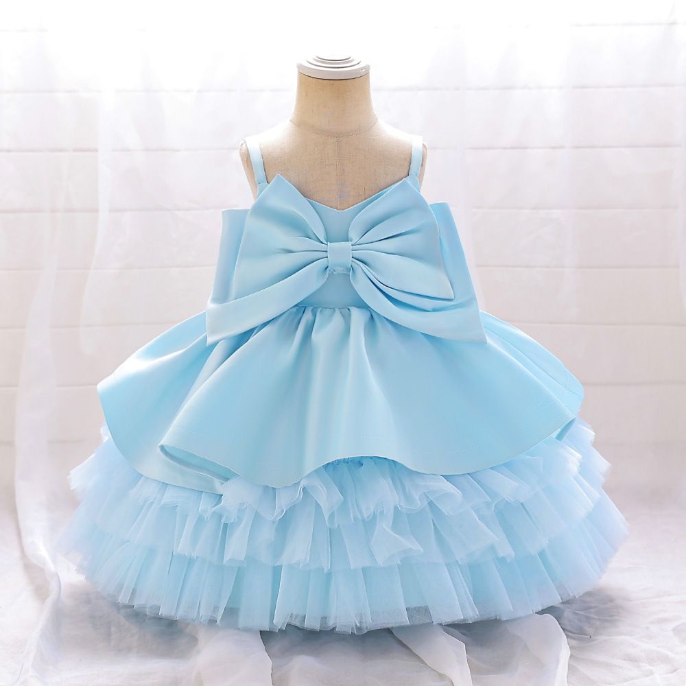 Kids dress Birthday Dress Elegant Light Tulle Princess Dress Sleeveless Party Dress Camisole