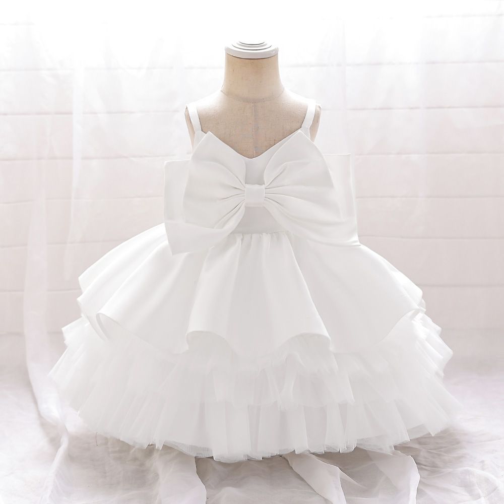 Kids dress Birthday Dress Elegant Light Tulle Princess Dress Sleeveless Party Dress Camisole