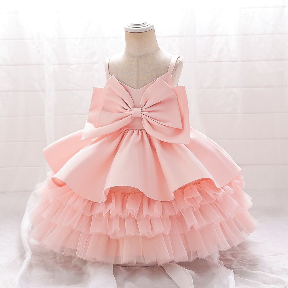 Kids dress Birthday Dress Elegant Light Tulle Princess Dress Sleeveless Party Dress Camisole