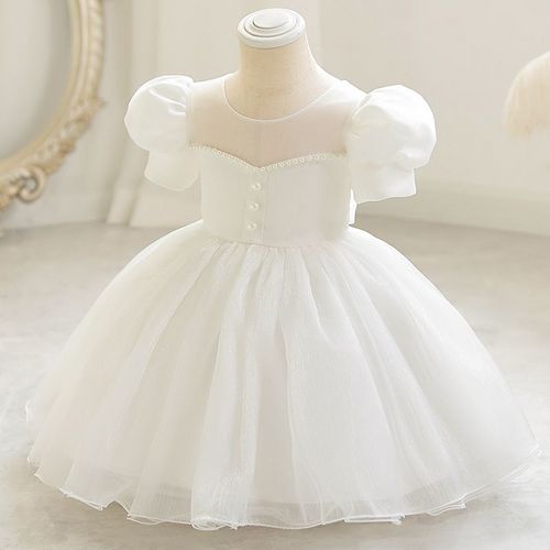 New kids dress elegant wedding dress girl princess dress Jane decorative fluffy skirt stage performance dress