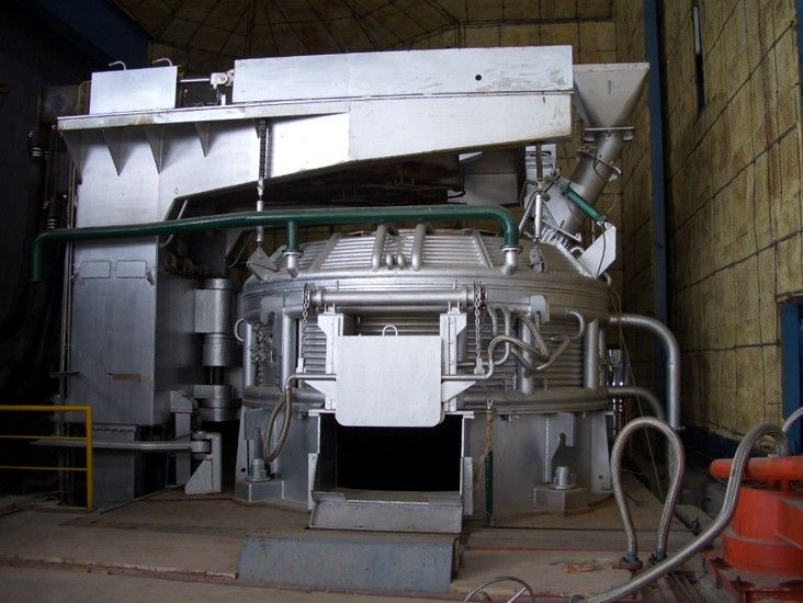 EAF Furnace Body, Robust Structure for Efficient Scrap Melting, Heat-Resistant Lining