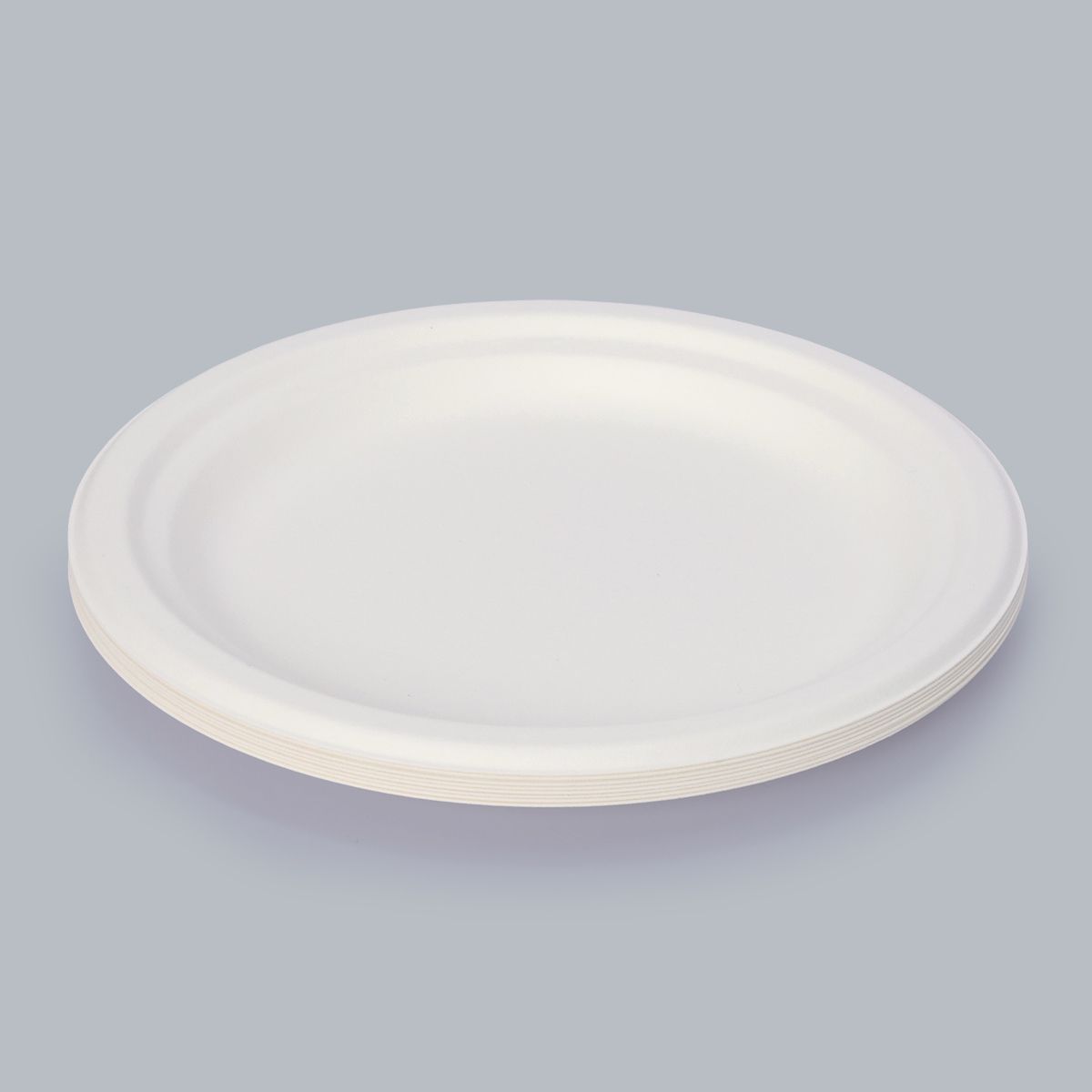 Disposable Tableware 9-inch Round Plate Degradable Plate Environmentally Friendly Customized Tableware