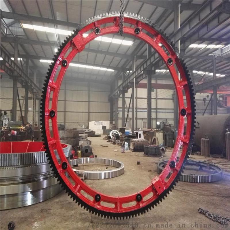 Ring gear for cement rotary kiln