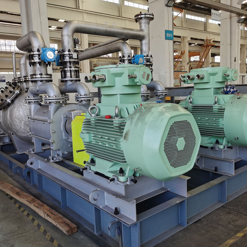 Liquid Ring Vacuum Pump Unit Equipped with Vacuum Pumping System for Petrochemical Industry